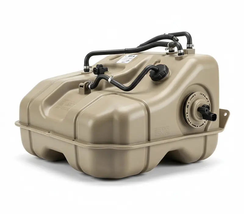 Réservoir de carburant de rechange en plastique beige pour voiture