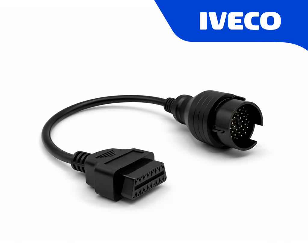 Adaptateur de diagnostic Iveco Daily 38 broches vers OBD2 pour valise iCarsoft
