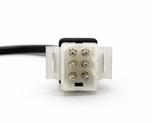 Fiche de connecteur 6 broches pour adaptateur moto Aprilia vers prise OBD2