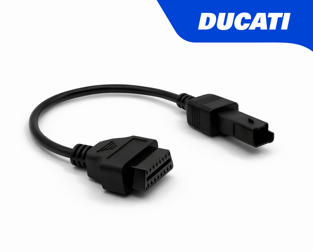 Adaptateur de diagnostic moto Ducati 4 broches vers prise OBD2 standard