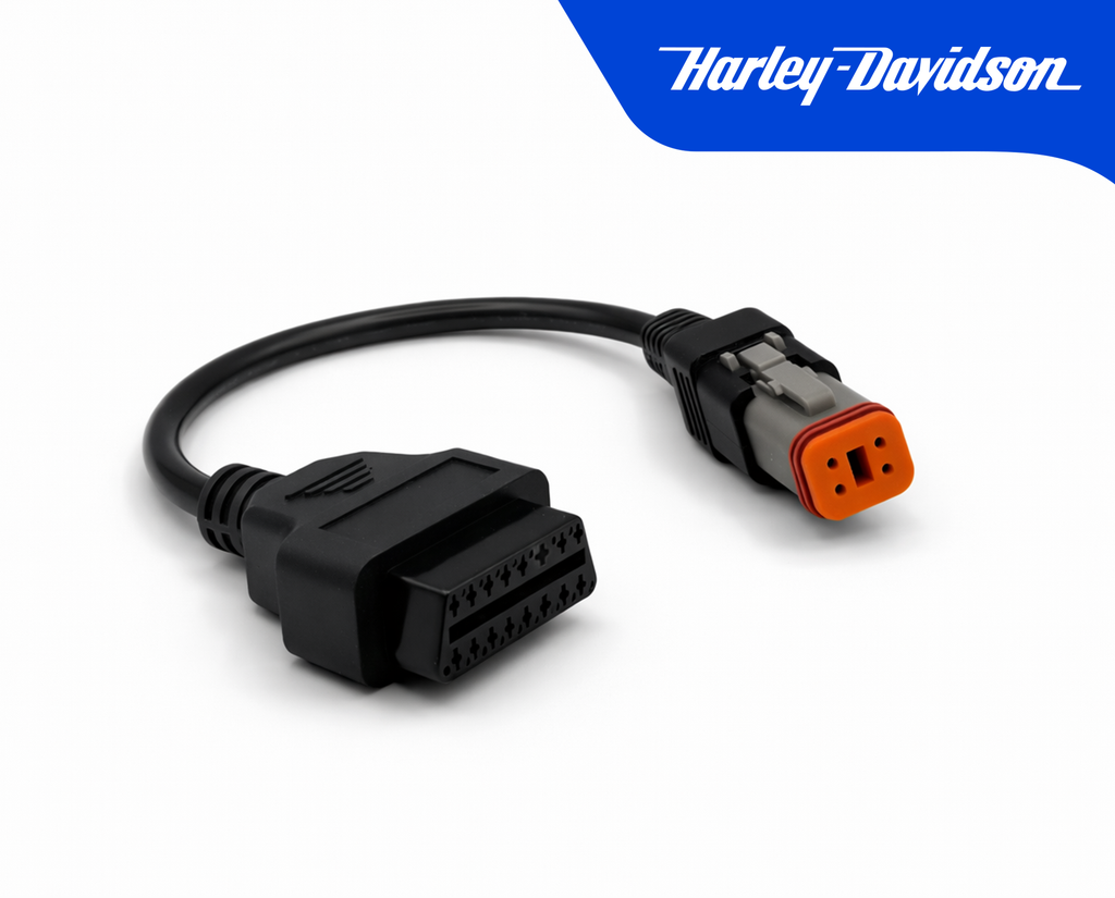 Adaptateur de diagnostic moto Harley Davidson 4 broches vers prise OBD2