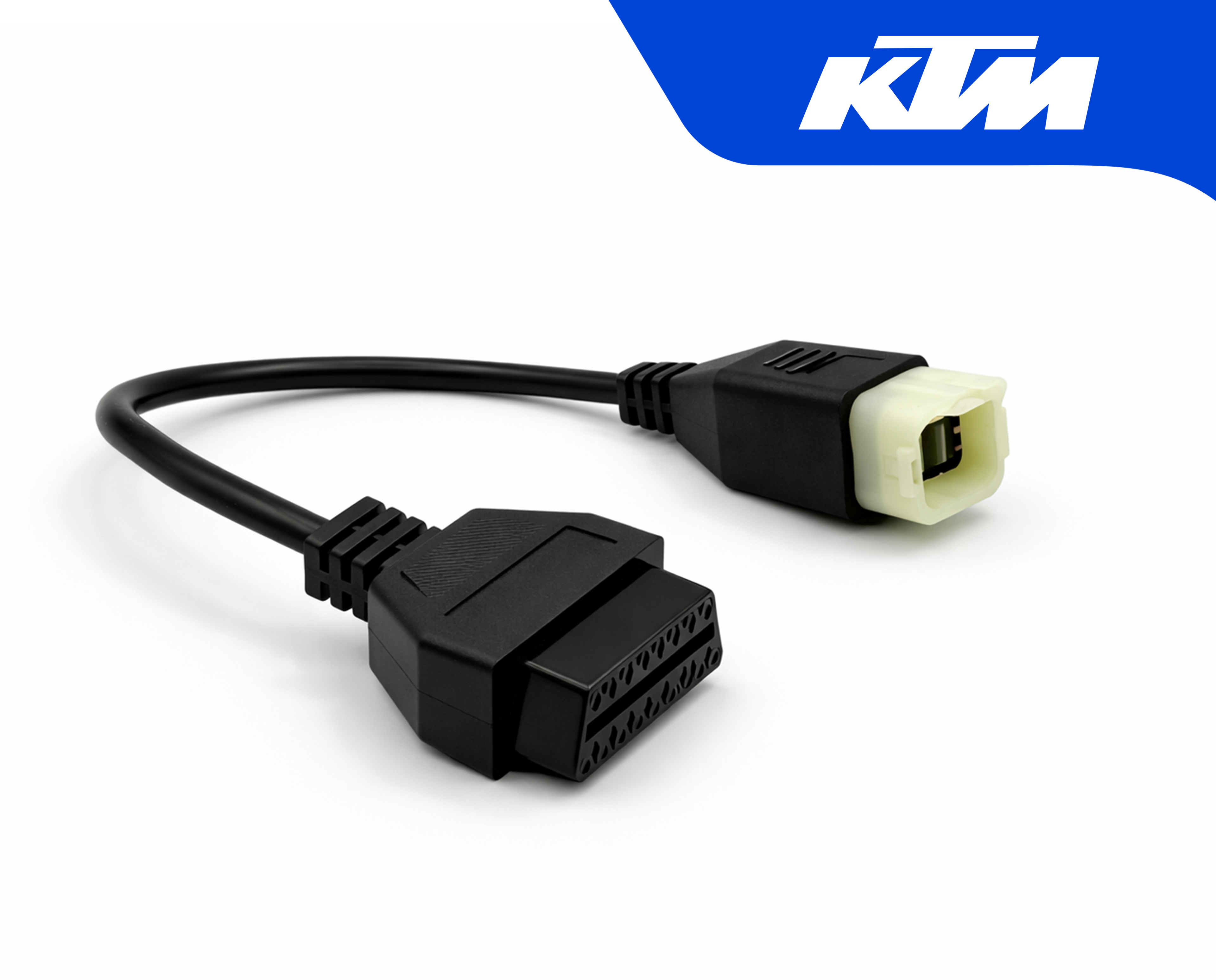 Adaptateur de diagnostic moto KTM de 6 broches vers prise OBD2 standard