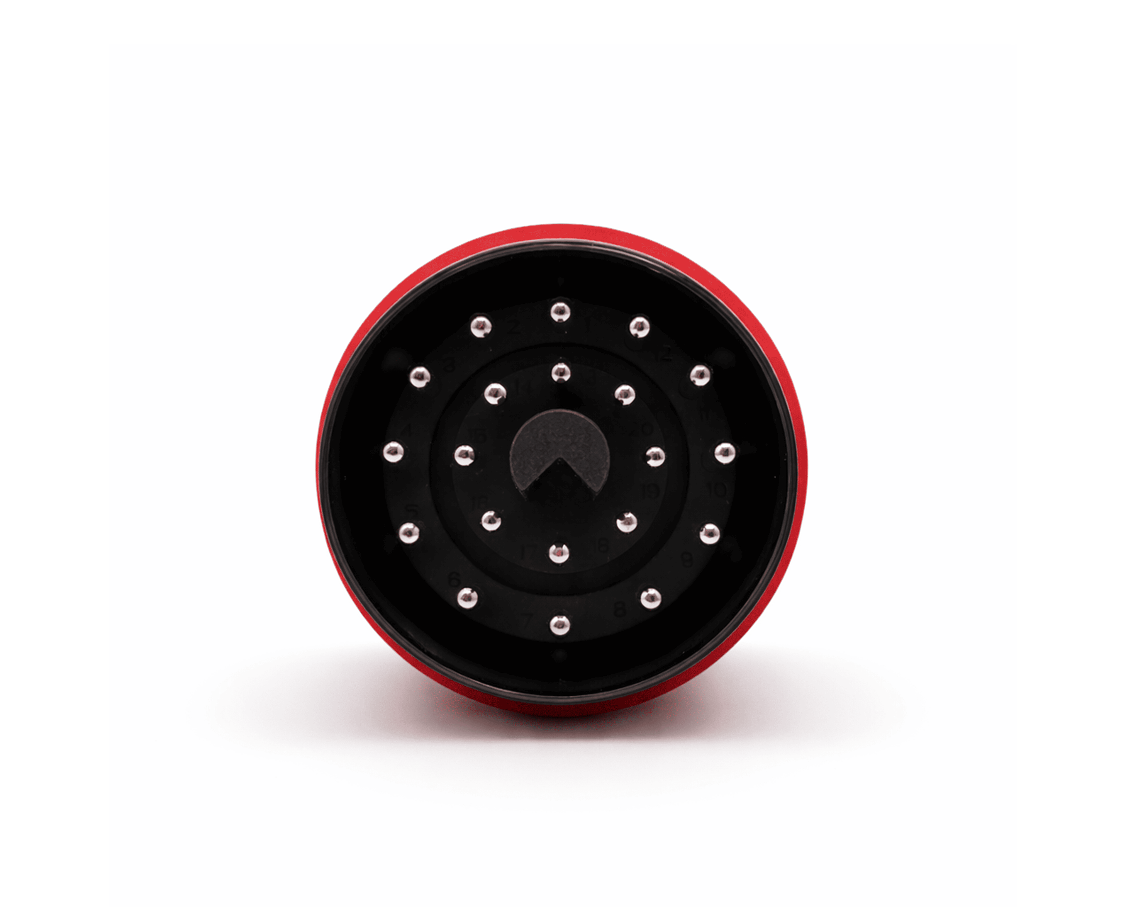 Vue de face des broches de connexion de l adaptateur OBD2 rouge pour BMW