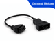 Adaptateur diagnostic 12 broches vers OBD2 pour véhicules General Motors