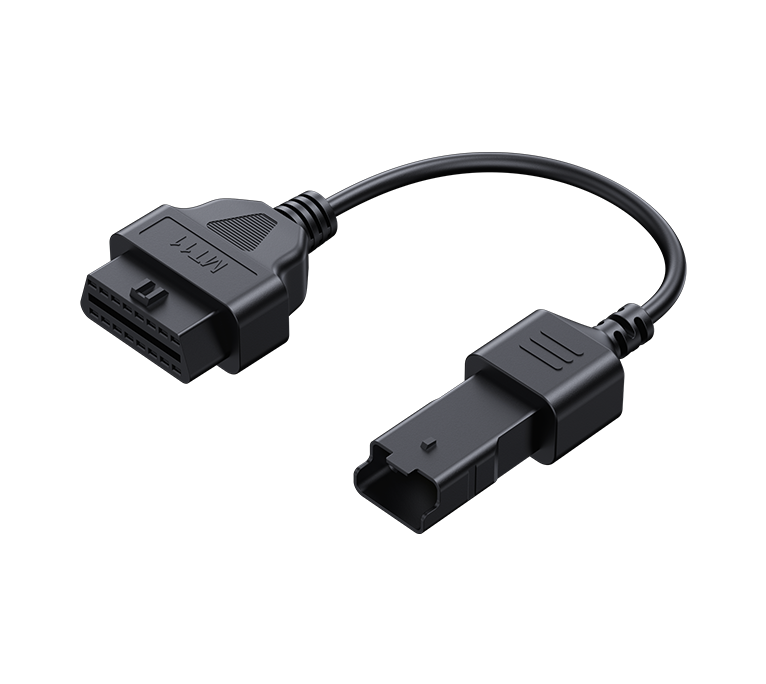 Adaptateur OBD2 iCarsoft MT11 de diagnostic automobile et moto noir