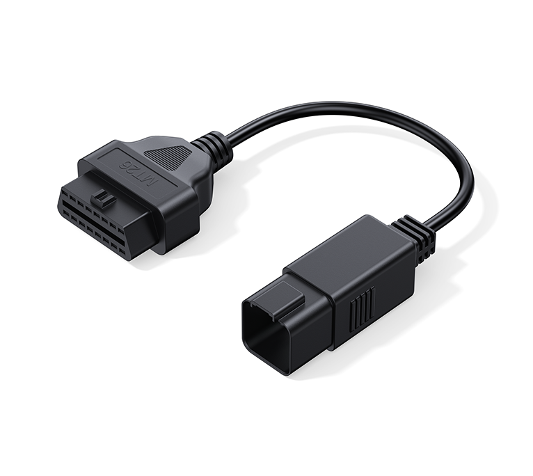 Adaptateur de diagnostic OBD2 iCarsoft MT26 pour moto et scooter