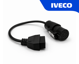 Câble adaptateur de diagnostic OBD2 vers Iveco Trucks 30 broches pour poids lourds