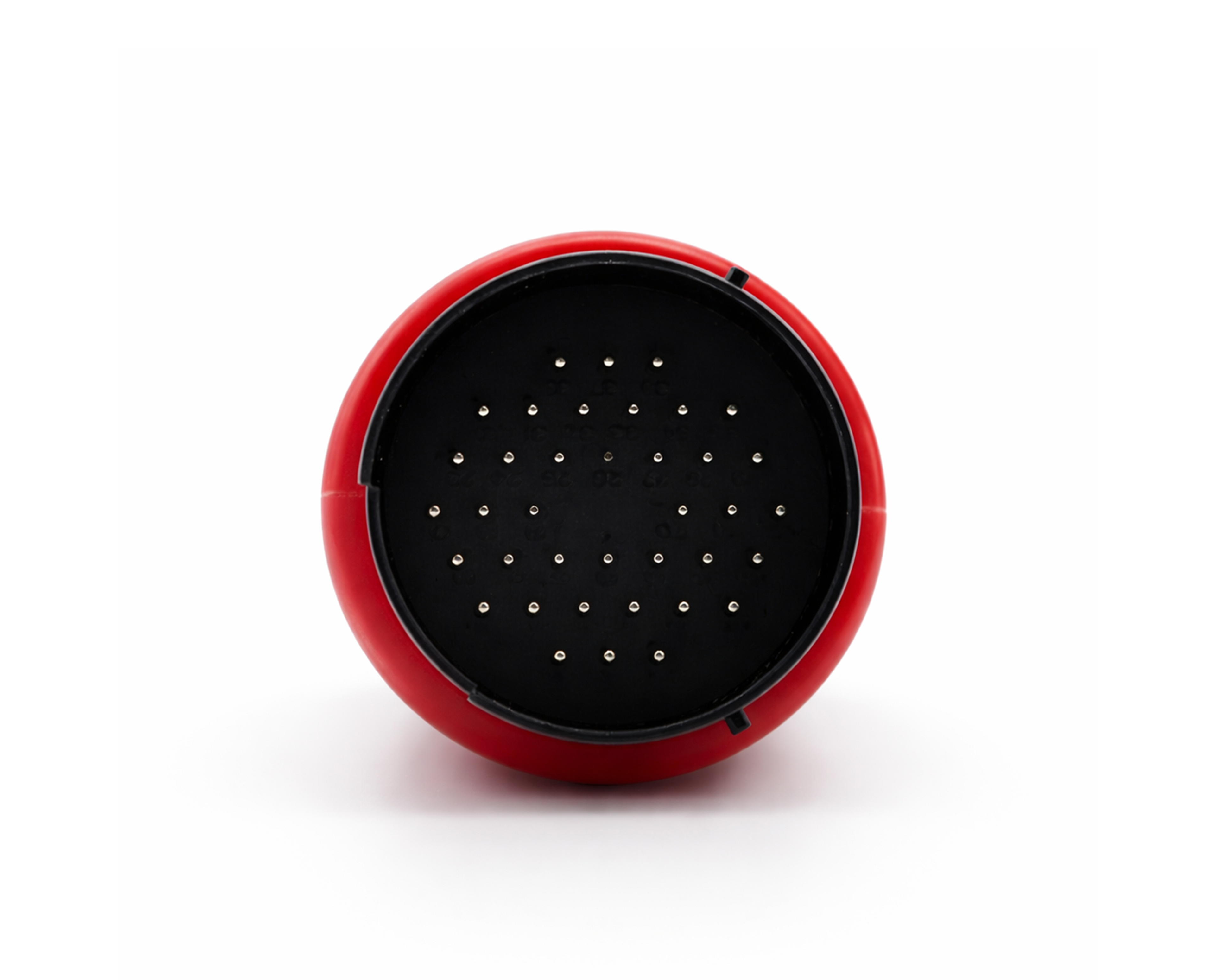 Vue de face des 38 broches de l adaptateur OBD2 rouge pour diagnostic Mercedes Benz