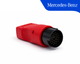 Adaptateur OBD2 rouge à 38 broches de diagnostic pour véhicules Mercedes-Benz