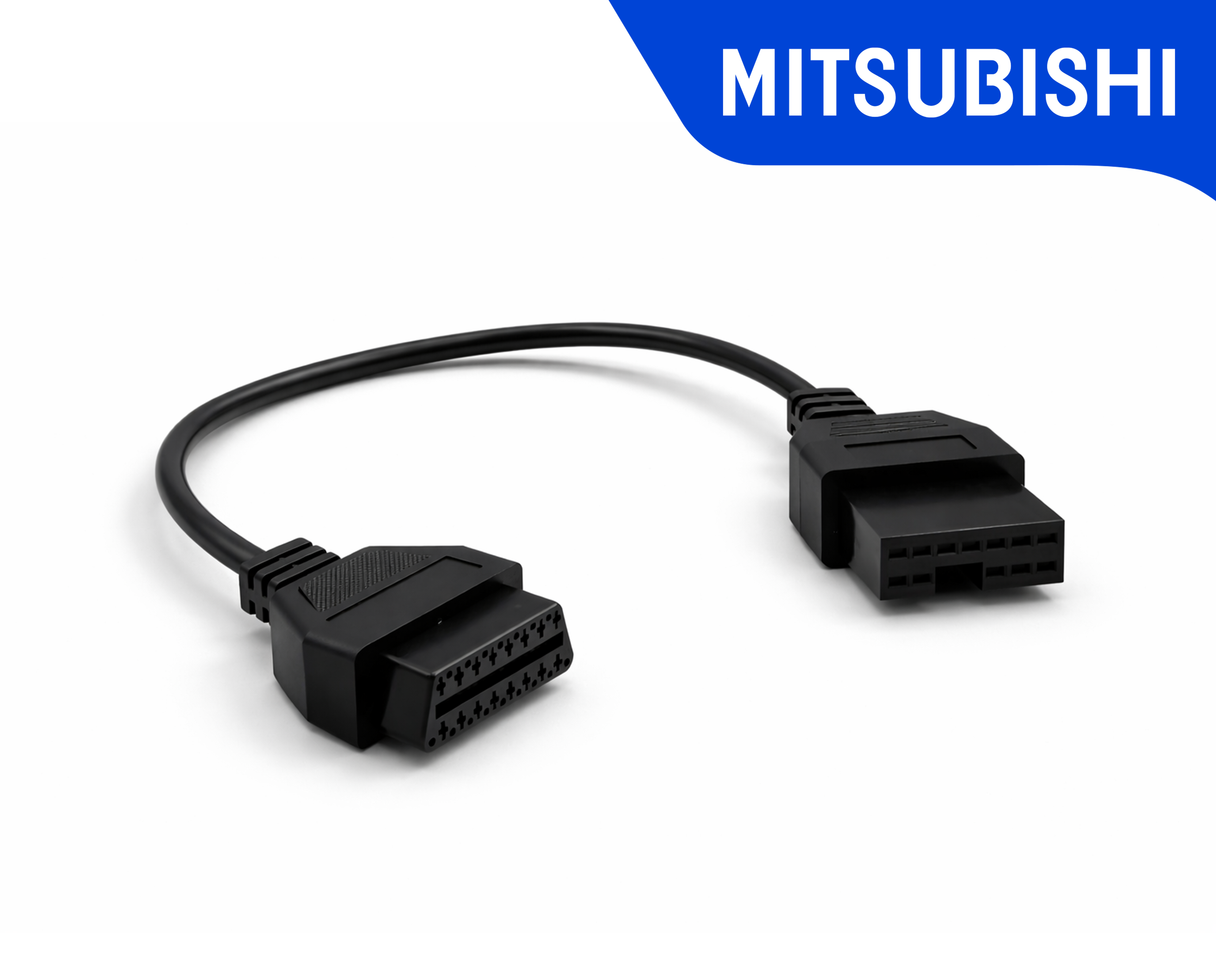 Câble adaptateur de diagnostic OBD2 12 broches pour véhicules Mitsubishi
