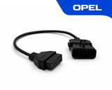 Câble adaptateur de diagnostic Opel 10 broches vers OBD2 iCarsoft France