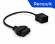 Adaptateur OBD2 12 broches pour le diagnostic des véhicules de la marque Renault