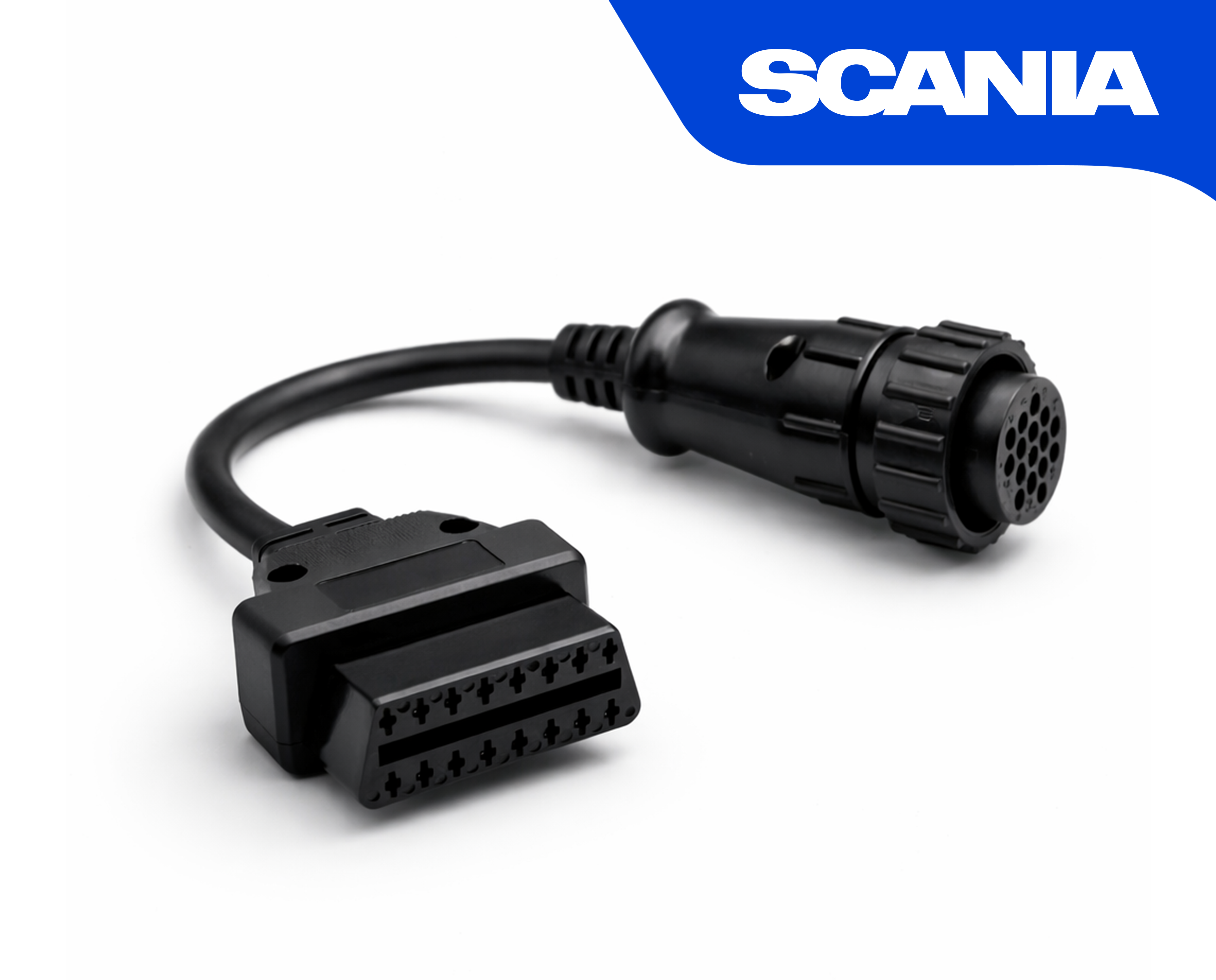 Adaptateur OBD2 de diagnostic 16 broches pour camions et poids lourds Scania