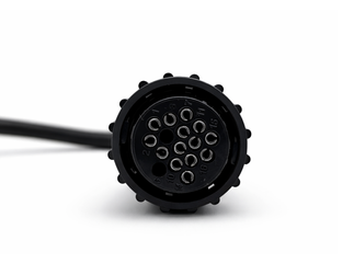 Adaptateur de diagnostic Scania 16 broches avec connecteur rond noir