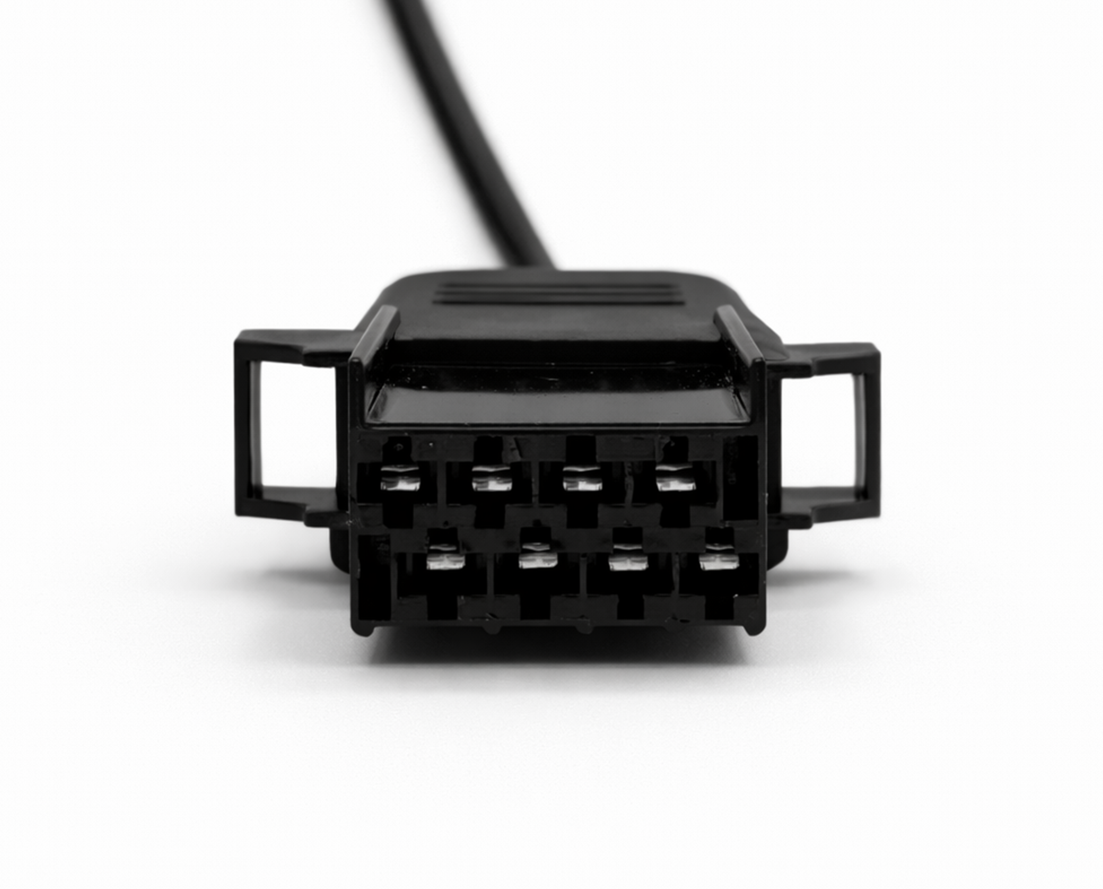 Adaptateur Volvo 8 broches femelle noir avec câble pour valise de diagnostic iCarsoft