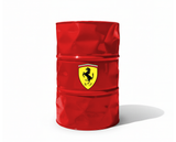 Miniature de baril rouge decoratif avec le logo de la marque italienne Ferrari
