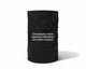 Baril decoratif noir personnalisable pour amenagement de garage ou atelier automobile