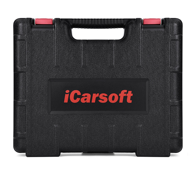 Malette de transport noire rigide iCarsoft IM2000 pour outils de diagnostic