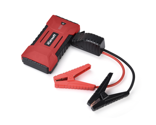 Booster de batterie de voiture iCarsoft JS V10 rouge avec pinces de démarrage
