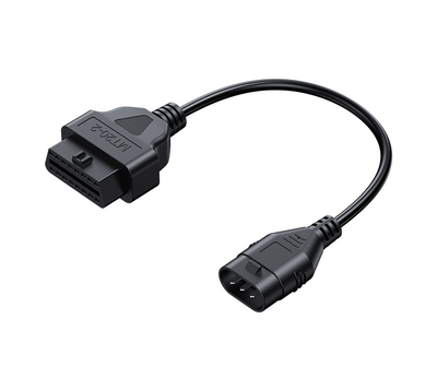 Cable adaptateur de diagnostic noir MT20-2 pour moto et deux roues de marque iCarsoft
