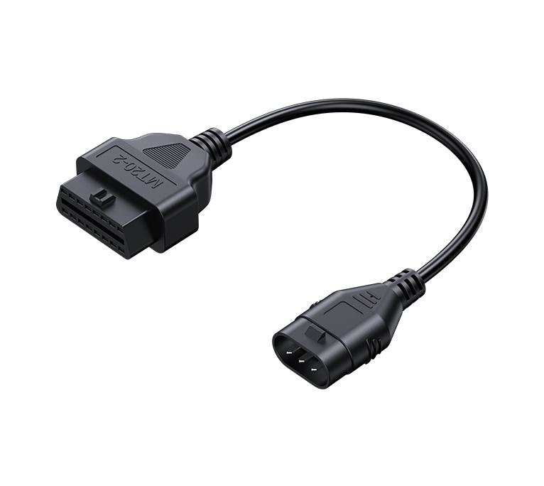 Cable adaptateur de diagnostic noir MT20-2 pour moto et deux roues de marque iCarsoft