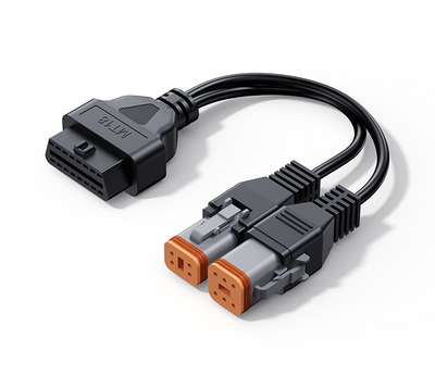 Câble adaptateur de diagnostic pour moto iCarsoft MT18 avec connecteur OBD2