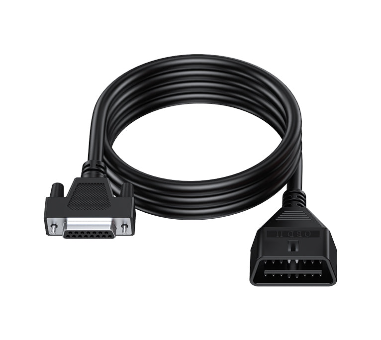 Câble d'extension pour VCI iCarsoft CR Eagle avec prises DB15 et OBD2