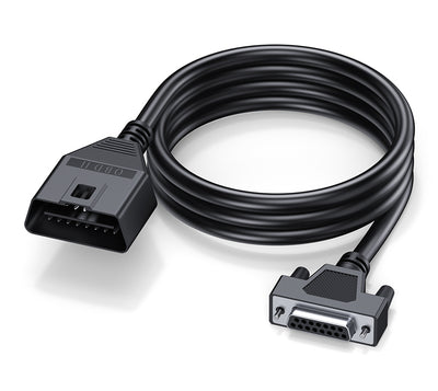 Cable OBD2 noir de remplacement pour valise de diagnostic iCarsoft CR Max