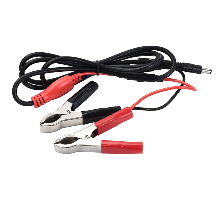 Câble d alimentation avec pinces de batterie rouge et noire pour valise iCarsoft CR Ultra