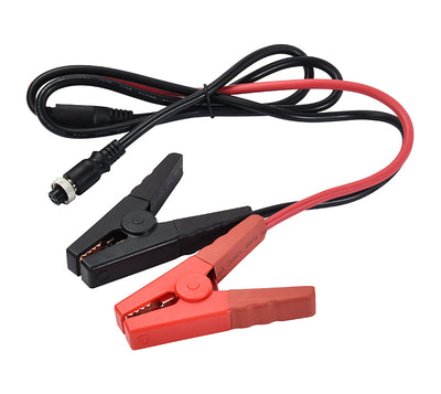 Cable noir et rouge avec pinces de batterie pour la valise de diagnostic iCarsoft CR Ultra