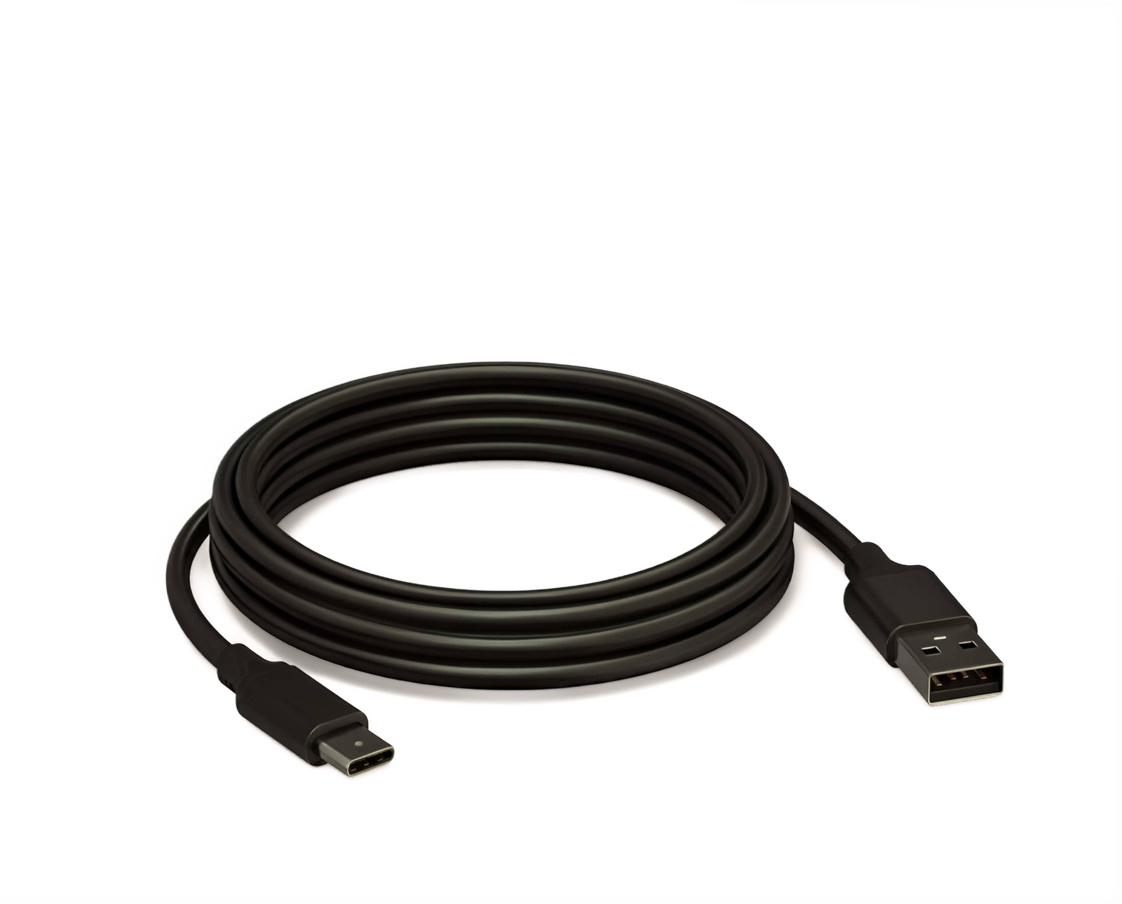 Cable USB C de remplacement noir enroule pour valise de diagnostic iCarsoft