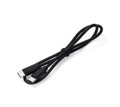 Cable de recharge USB-C vers USB-C double noir pour booster iCarsoft JS V10