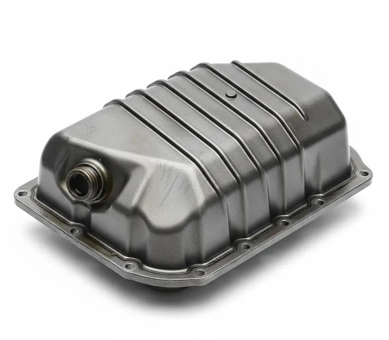 Carter d huile moteur en acier embouti gris pour le remplacement de pieces auto
