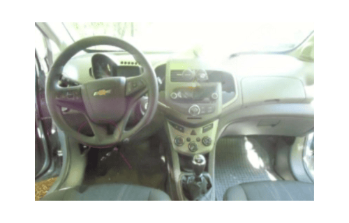 Tableau de bord et volant de Chevrolet Aveo 2 pour diagnostic automobile