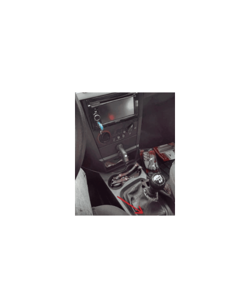 Vue de la console centrale et du levier de vitesse Chevrolet Meriva A pour diagnostic iCarsoft