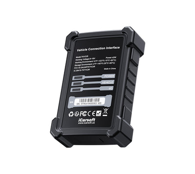 Interface de connexion véhicule pour la valise de diagnostic multimarque iCarsoft CR Ultra