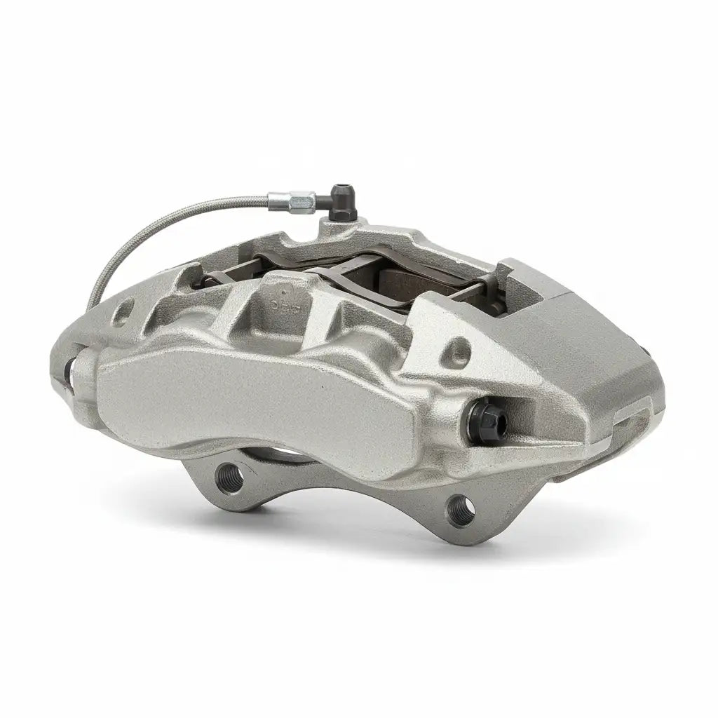Etrier de frein de voiture neuf haute performance en métal gris clair