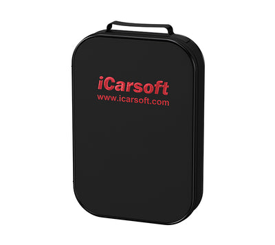 Etui de transport noir en nylon renforcé pour valise de diagnostic iCarsoft CR Pro Plus