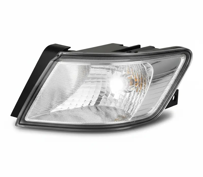 Feu de recul et clignotant de voiture avec optique transparente et ampoule visible
