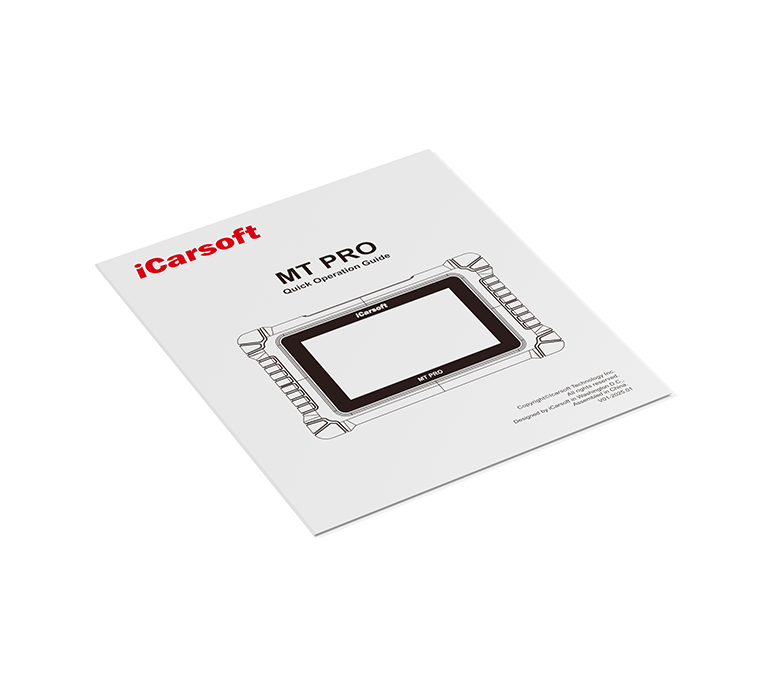 Guide de démarrage rapide en français pour la valise de diagnostic moto iCarsoft MT Pro