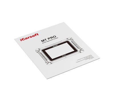 Guide de démarrage rapide en français pour la valise de diagnostic moto iCarsoft MT Pro