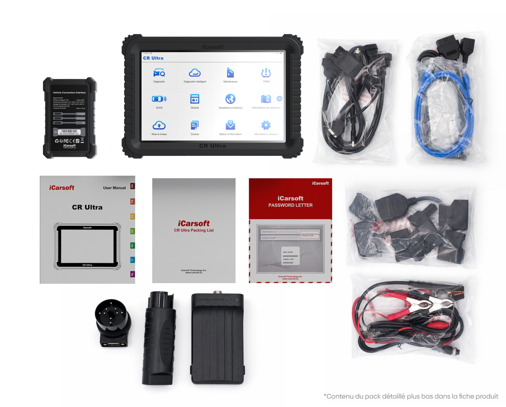 iCarsoft CR Ultra pour VL et PL