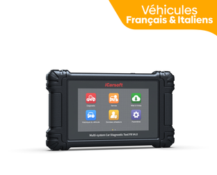 Valise de diagnostic iCarsoft FR V4.0 multi-systeme pour vehicules francais et italiens