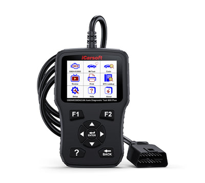 Boitier de diagnostic automobile multimarque iCarsoft i800 Plus avec son cable OBD2