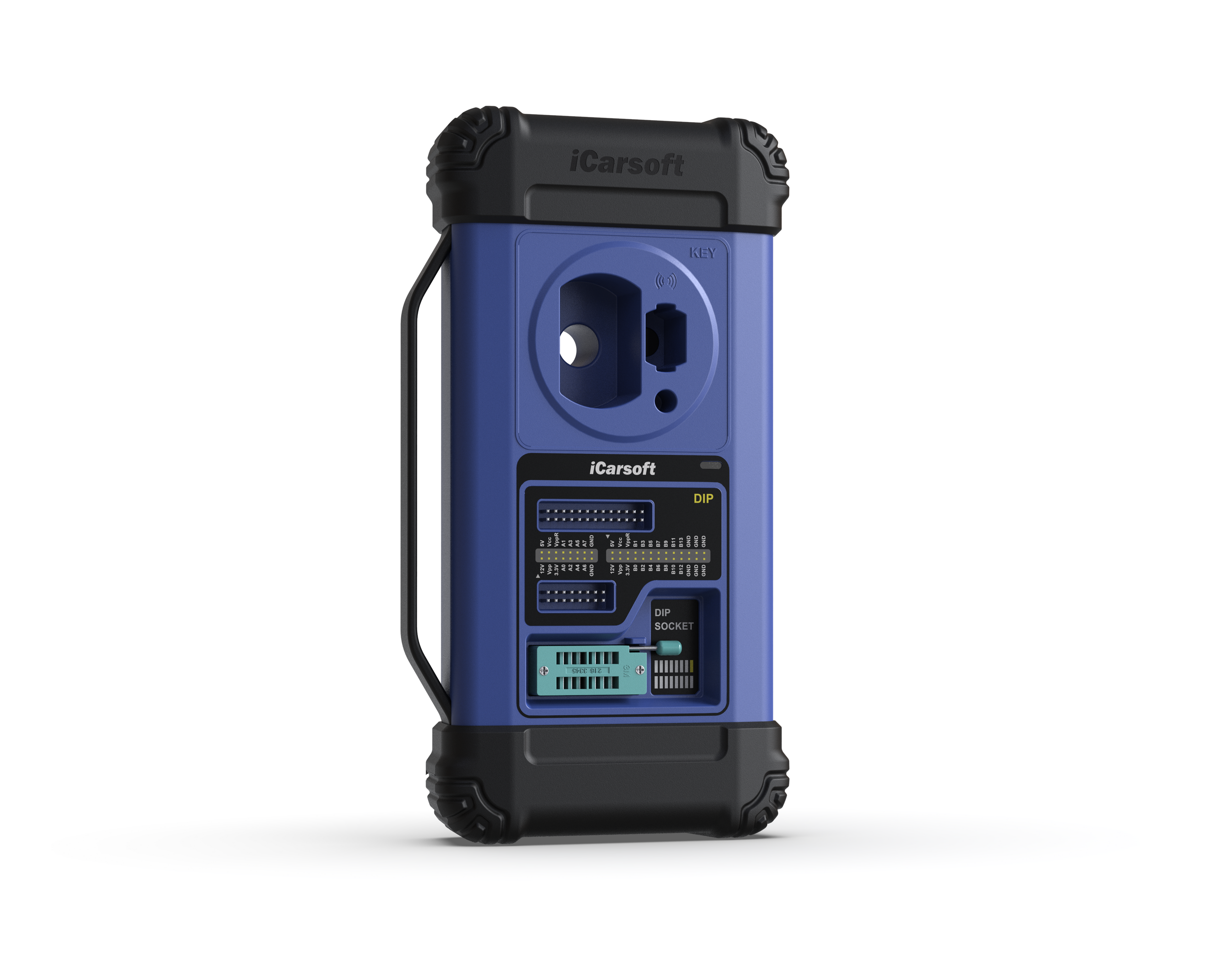 Programmateur de clés de voiture et puces iCarsoft IM2000 Pro bleu