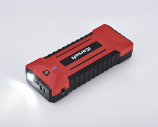 Booster de batterie portable iCarsoft JS V30 avec lampe torche LED intégrée