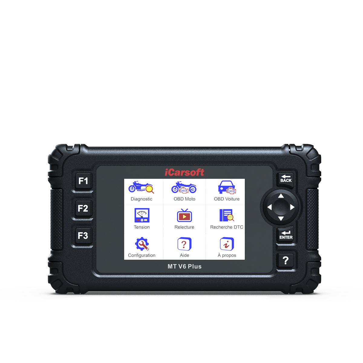 Boitier de diagnostic multi-marques iCarsoft MT V6 Plus pour motos et scooters