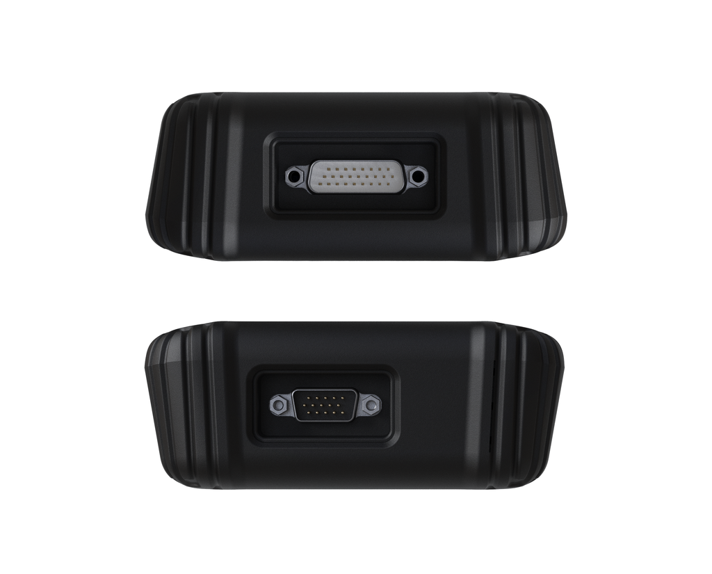 Vue double face de l adaptateur de programmation de cles iCarsoft IM2000 Pro