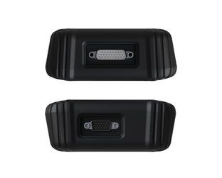 Vue double face de l adaptateur de programmation de cles iCarsoft IM2000 Pro