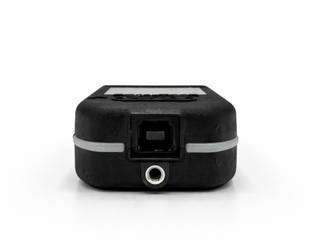 Vue arrière de l interface de diagnostic VCDS Ross Tech HEX V2 Pro avec ports de connexion